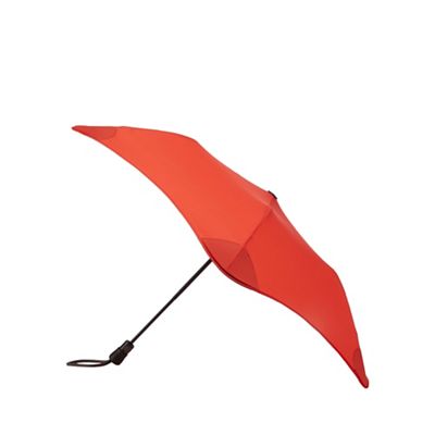 Red compact umbrella